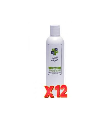 Pack 12 uds Champú Regenerador Con Tepezcohuite 250 Ml De Nutrinat