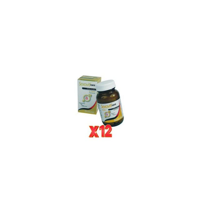 Pack 12 uds Sexovit  Forte 30 Comprimidos De Health Aid