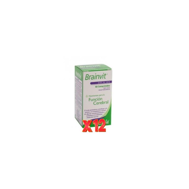 Pack 12 uds Brainvit 60 Comprimidos De Health Aid