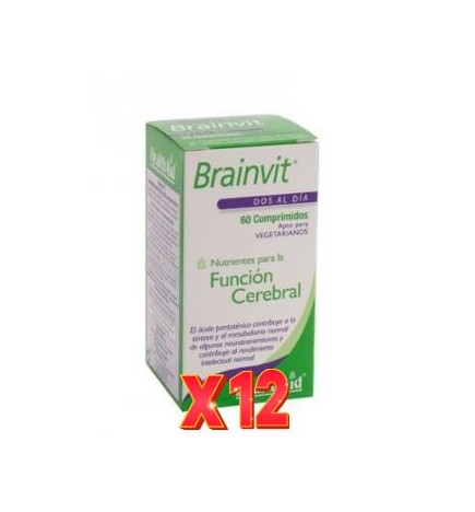 Pack 12 uds Brainvit 60 Comprimidos De Health Aid