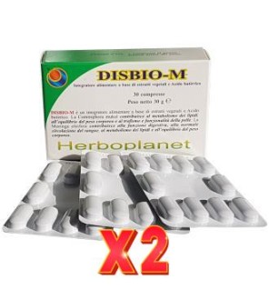 Pack de 2 unidades Disbio-M 30 comprimidos Herboplanet