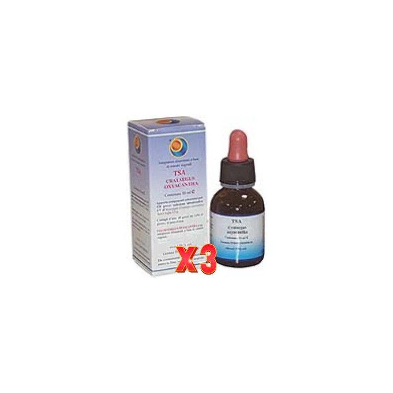 Pack de 3 unidades Tsa Crataegus Oxycantha Flores 50 Ml Pack de 3 unidades Tsa Crataegus Oxycantha Flores 50 Ml