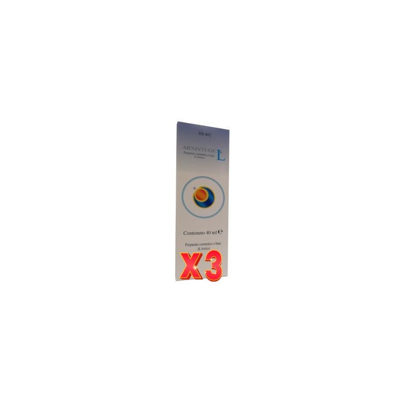 Pack de 3 unidades Arvivit Gel 40 Ml Pack de 3 unidades Arvivit Gel 40 Ml