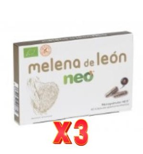 Pack de 3 unidades Melena De Leon Neo 60 Capsulas