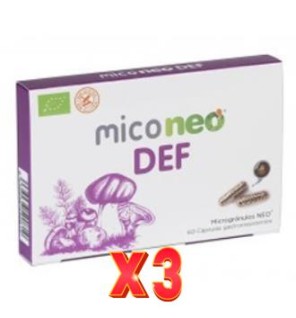 Pack de 3 unidades Mico Neo Def 60 Capsulas