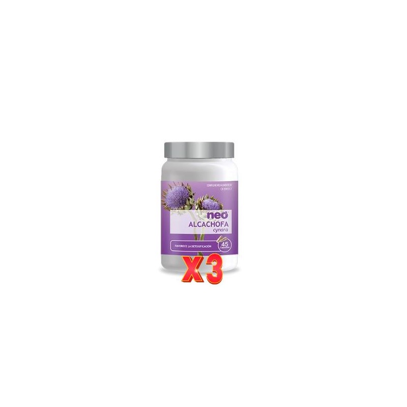 Pack de 3 unidades Alcachofa Microgranulos Neo 45 Capsulas