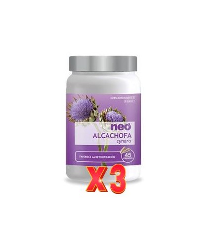 Pack de 3 unidades Alcachofa Microgranulos Neo 45 Capsulas