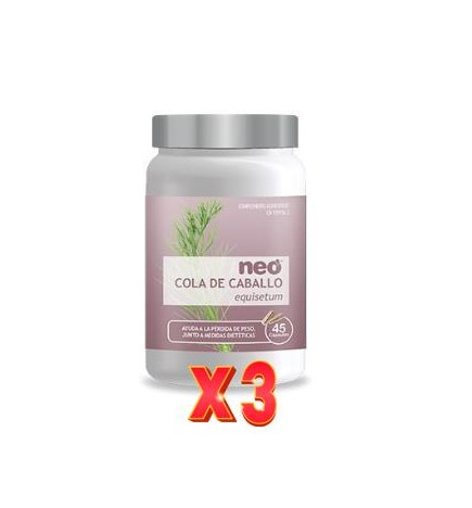 Pack de 3 unidades Cola De Caballo Microgranulos Neo 45 Capsulas