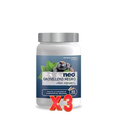 Pack de 3 unidades Grosellero Negro Microgranulos Neo 45 Capsulas