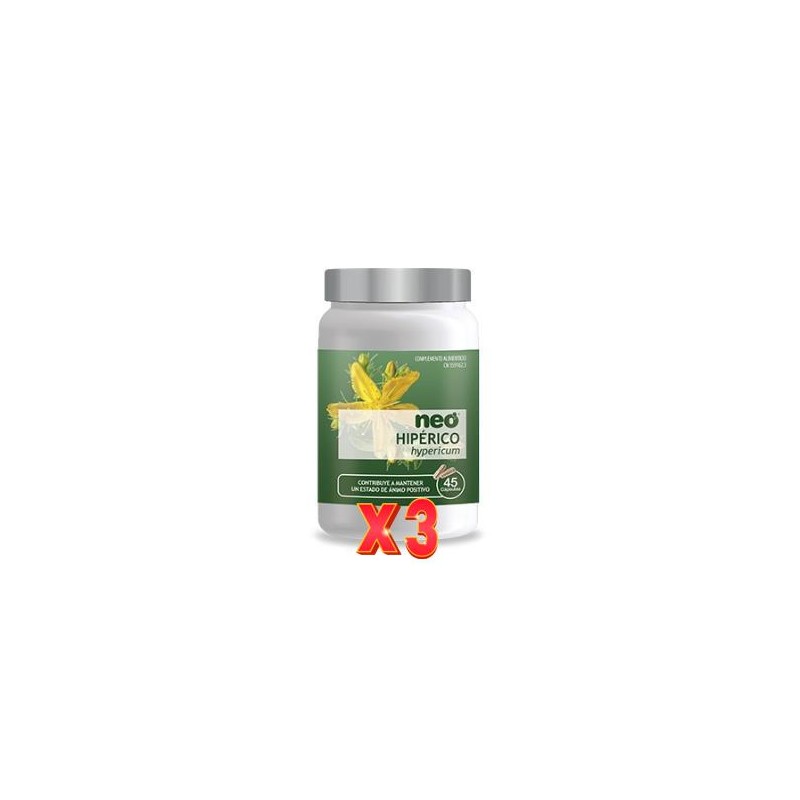 Pack de 3 unidades Hiperico Microgranulos Neo 45 Capsulas Pack de 3 unidades Hiperico Microgranulos Neo 45 Capsulas