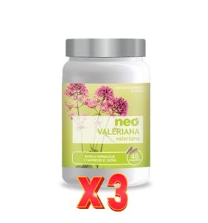 Pack de 3 unidades Valeriana Microgranulos Neo 45 Capsulas