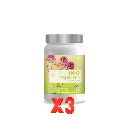 Pack de 3 unidades Valeriana Microgranulos Neo 45 Capsulas