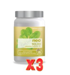 Pack de 3 unidades Boldo Microgranulos Neo 45 Capsulas
