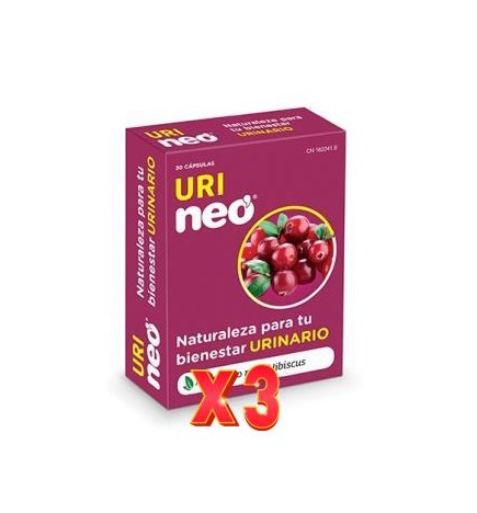 Pack de 3 unidades Uri Neo 30 Capsulas