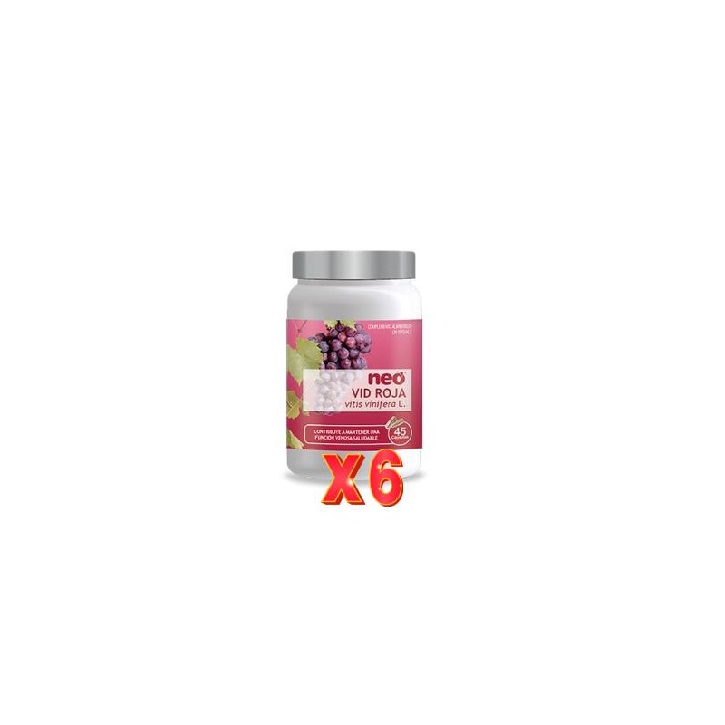 Pack de 6 unidades Vid Roja Microgranulos Neo 45 Capsulas Pack de 6 unidades Vid Roja Microgranulos Neo 45 Capsulas