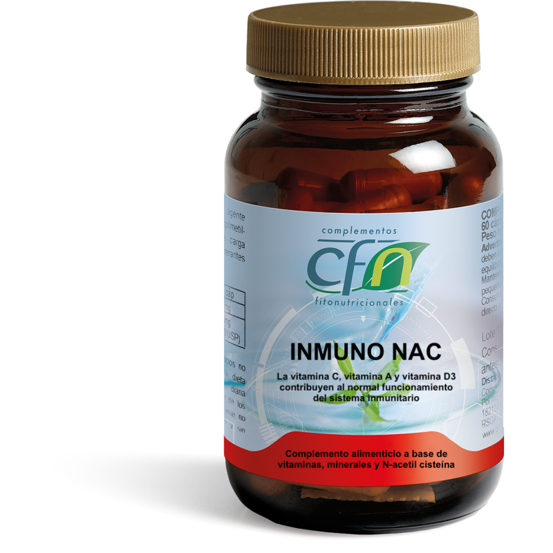 Inmuno Nac 60 Vcaps Bote Compostable Cfn