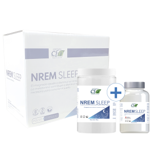 Pack Nrem Sleep 60 Caps + Polvo 196 Gr Cfn