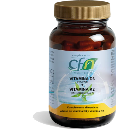 Vitamina D3+K2 60 Vcps Cfn