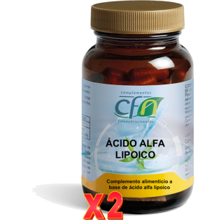 Pack de 2 unidades Acido Alfa Lipoico 60 Capsulas Cfn