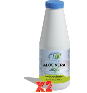 Pack de 2 unidades Aloe Vera Jugo - 1000 Ml Cfn