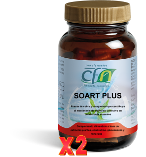 Pack de 2 unidades Soart Plus 60 Capsulas Cfn