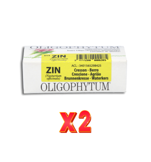 Pack de 2 unidades Zinc Gluconato 90 Capsulas Cfn