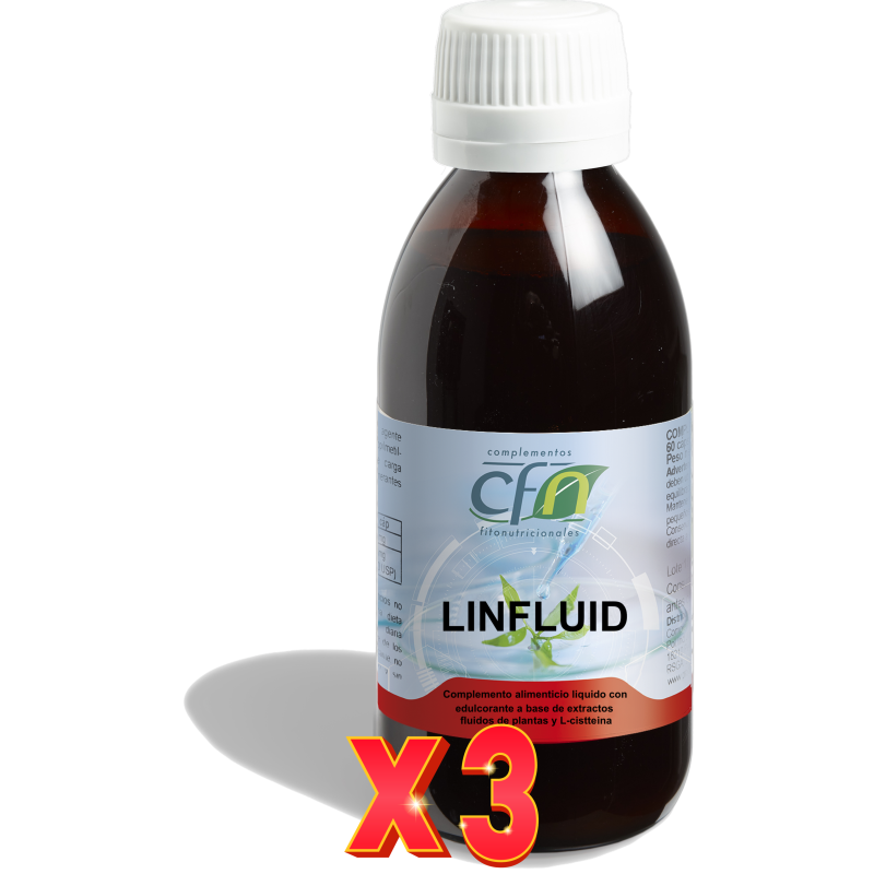 Pack de 3 unidades Linfluid Gotas 60 Ml Cfn Pack de 3 unidades Linfluid Gotas 60 Ml Cfn