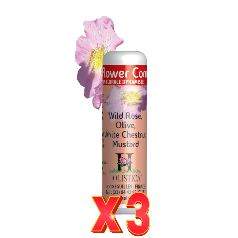 Pack de 3 unidades Flower Complex Nº5 - Miedos Holistica Pack de 3 unidades Flower Complex Nº5 - Miedos Holistica