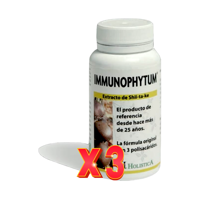 Pack de 3 unidades Inmunophytum 100 Capsulas Holistica Pack de 3 unidades Inmunophytum 100 Capsulas Holistica