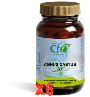 Pack de 6 unidades Agnus Castus St 500 Mg 60 Capsulas Cfn