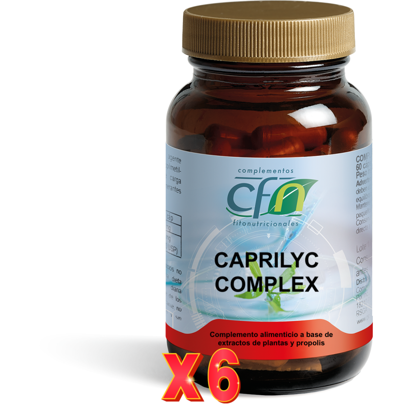 Pack de 6 unidades Caprilyc Complex 60 Capsulas Cfn