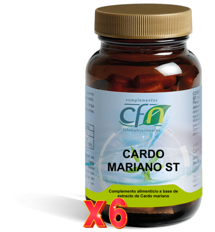 Pack de 6 unidades Cardo Mariano St 60 Capsulas Cfn