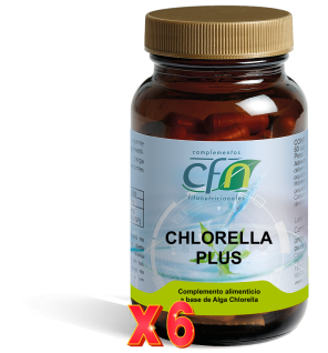 Pack de 6 unidades Chlorella Plus 500 Mg Cfn
