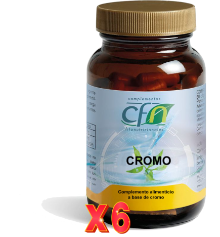 Pack de 6 unidades Cromo 90 Compr. Cfn