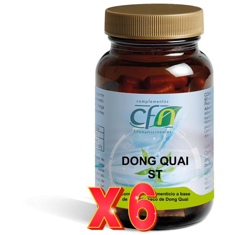 Pack de 6 unidades Dong Quai St 60 Capsulas Cfn