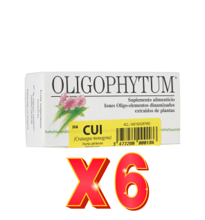 Pack de 6 unidades Oligophytum Azufre Holistica