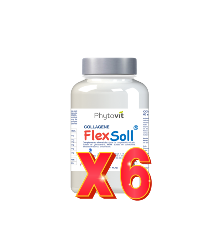 Pack de 6 unidades Flex Soll 60 Capsulas Phytovit