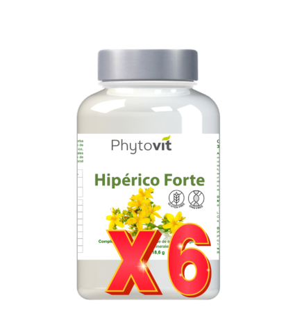 Pack de 6 unidades Hiperico Forte 30 Caps Phytovit