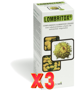 Pack de 3 unidades Lombritox 250 Ml Phytovit