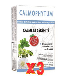 Pack de 3 unidades Calmophytum Forte 48 Caps Holistica