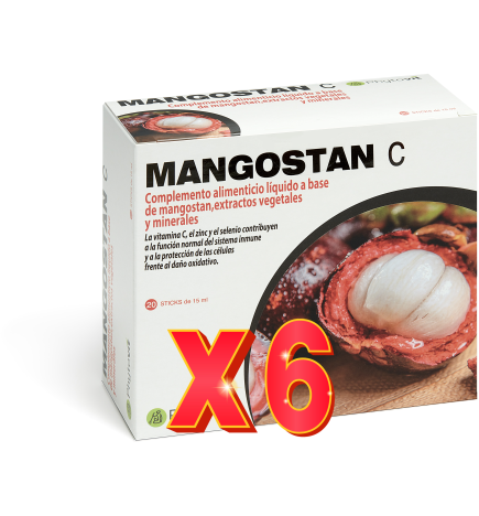 Pack de 6 unidades Mangostan 20 Sticks Phytovit