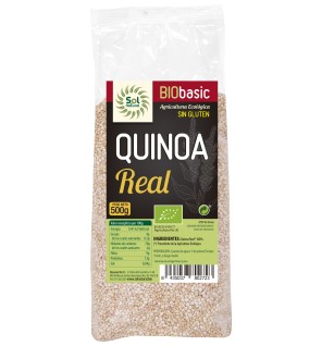 Quinoa Real Origen Bolivia Sin Gluten Bio 500 G Sol Natural