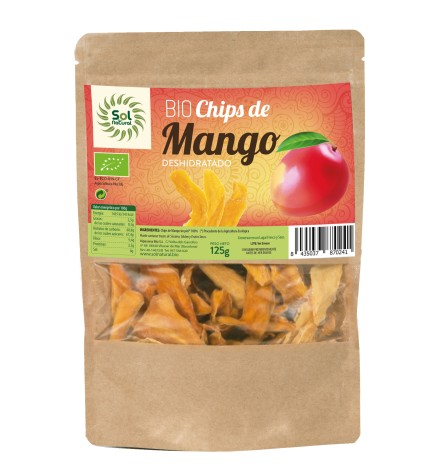 Chips De Mango Bio 125 G Sol Natural