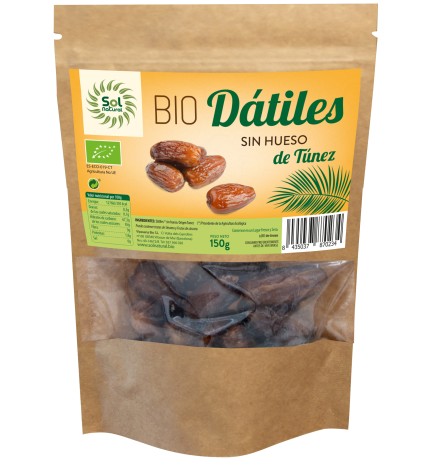 Dátiles Sin Hueso Bio 150 G Sol Natural