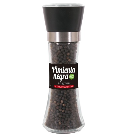 Molinillo Con Pimienta Negra Bio 85 G Sol Natural