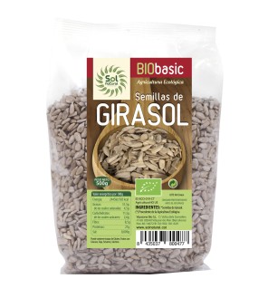 Semillas De Girasol Bio 500 G Sol Natural