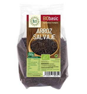 Arroz Salvaje Bio 250 G Sol Natural