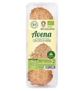 Galletas De Avena Endulzadas Con Fruta Bio 175 G Sol Natural
