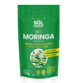 Moringa En Polvo Bio 125 G Sol Natural