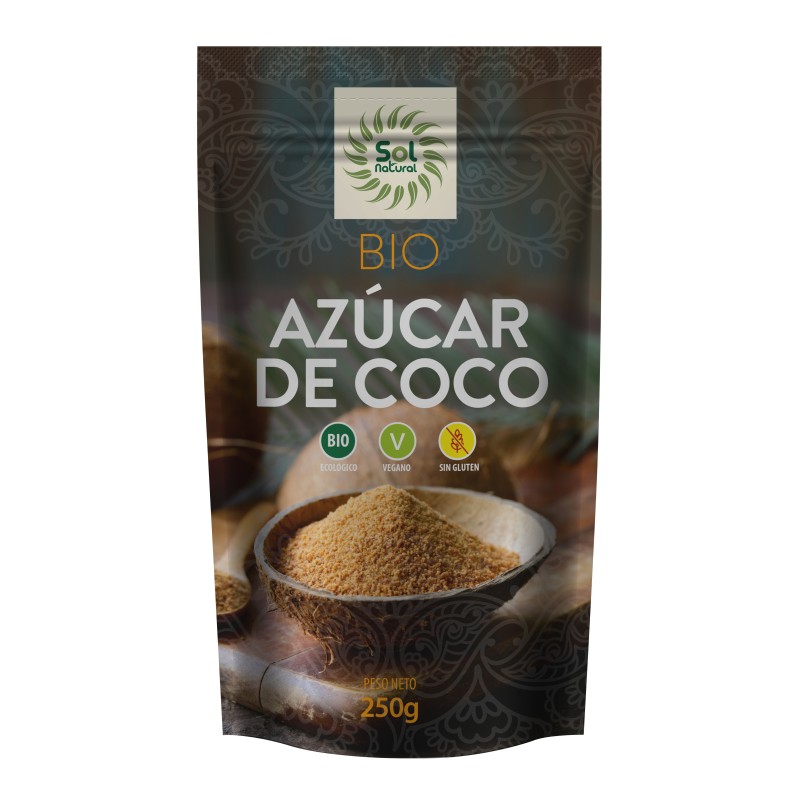 Azúcar De Coco Bio 250 G Sol Natural
